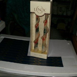 new old stock Lenox bees wax candles.